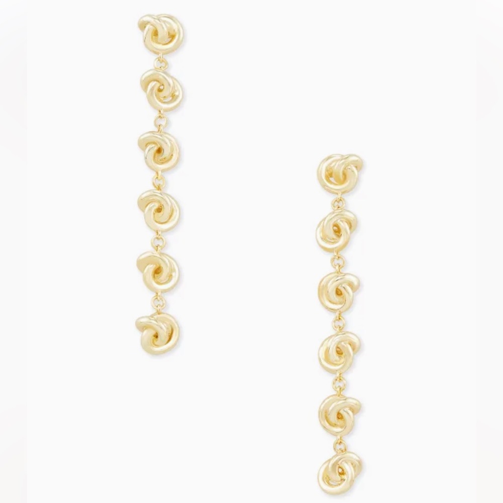 Kendra Scott, Presleigh Linear Gold Earrings